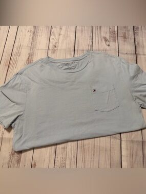 Men’s Light Blue Tommy Hilfiger Tee